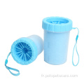 Tasse de nettoyant pour chiens de nettoyage pour chiens de nettoyage pour chien en silicone pour animaux de compagnie